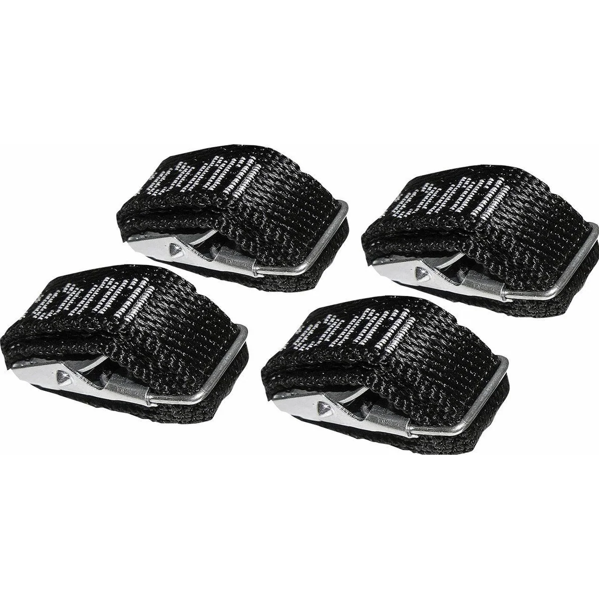EUFAB Textilspanngurte 45 cm, strapazierfähig, sicher, 4er-Set