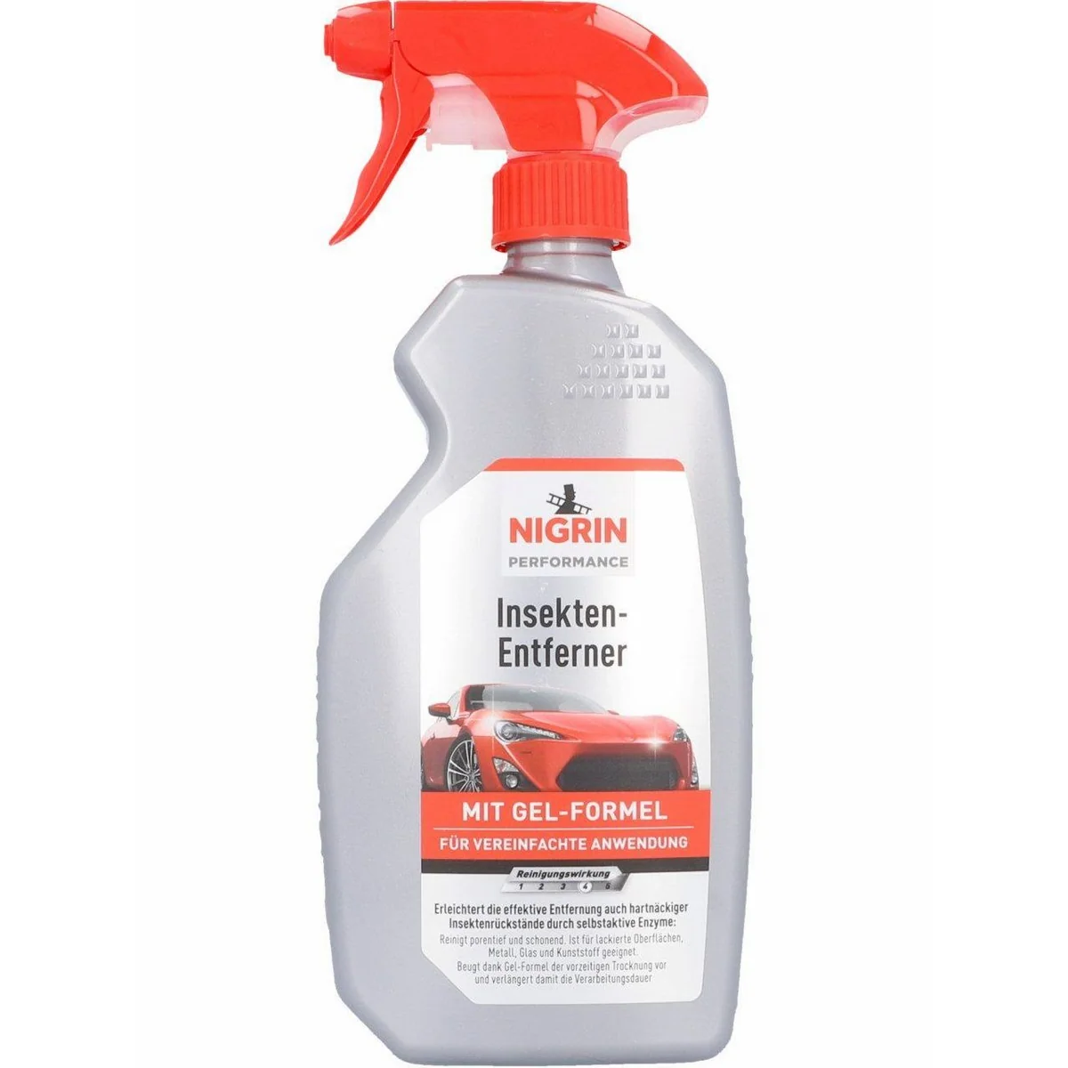 Nigrin Performance Insektenentferner 500ml, schonend und effektiv gegen Insektenrückstände