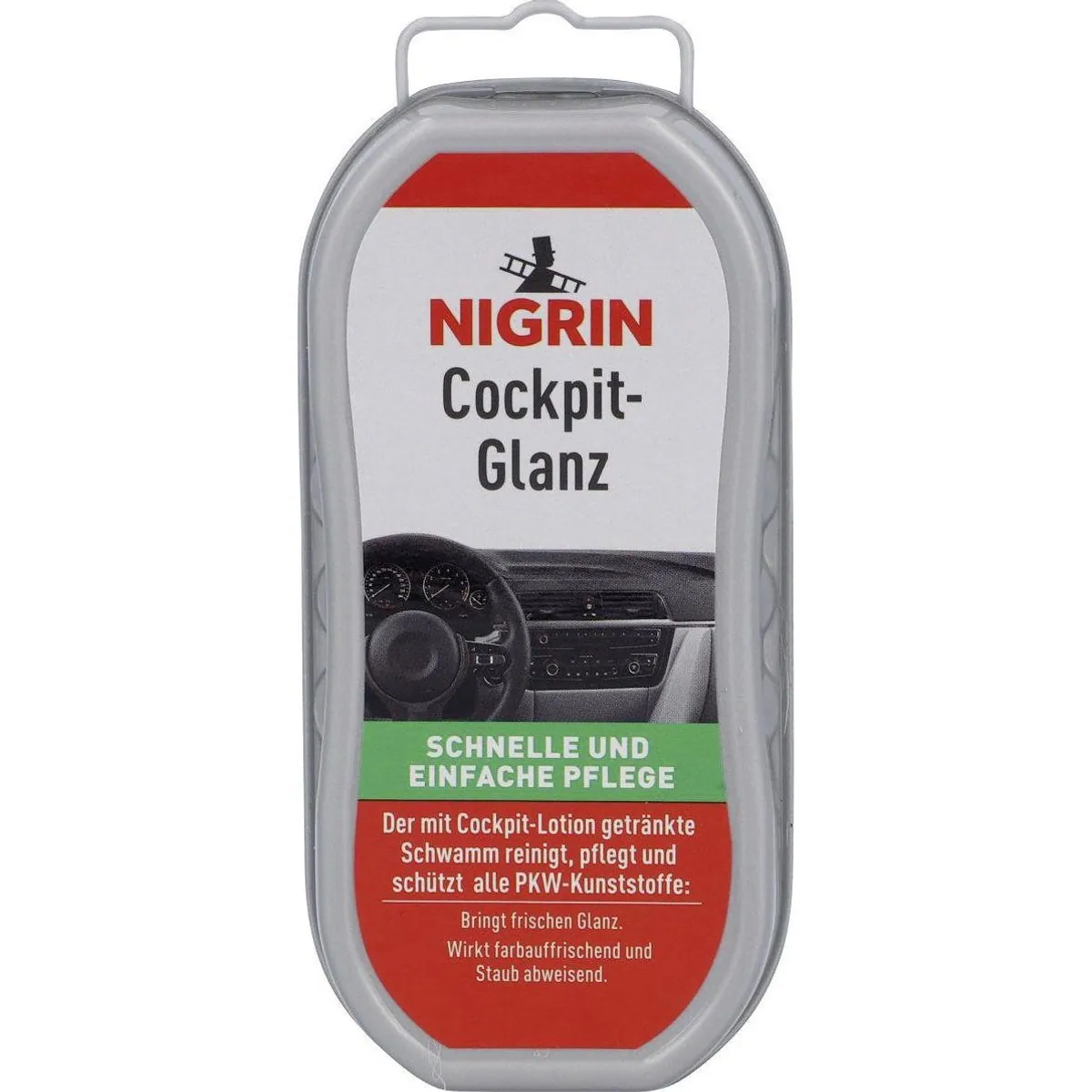 Nigrin Cockpit Quick Shine 250ml, reinigt, pflegt, schützt