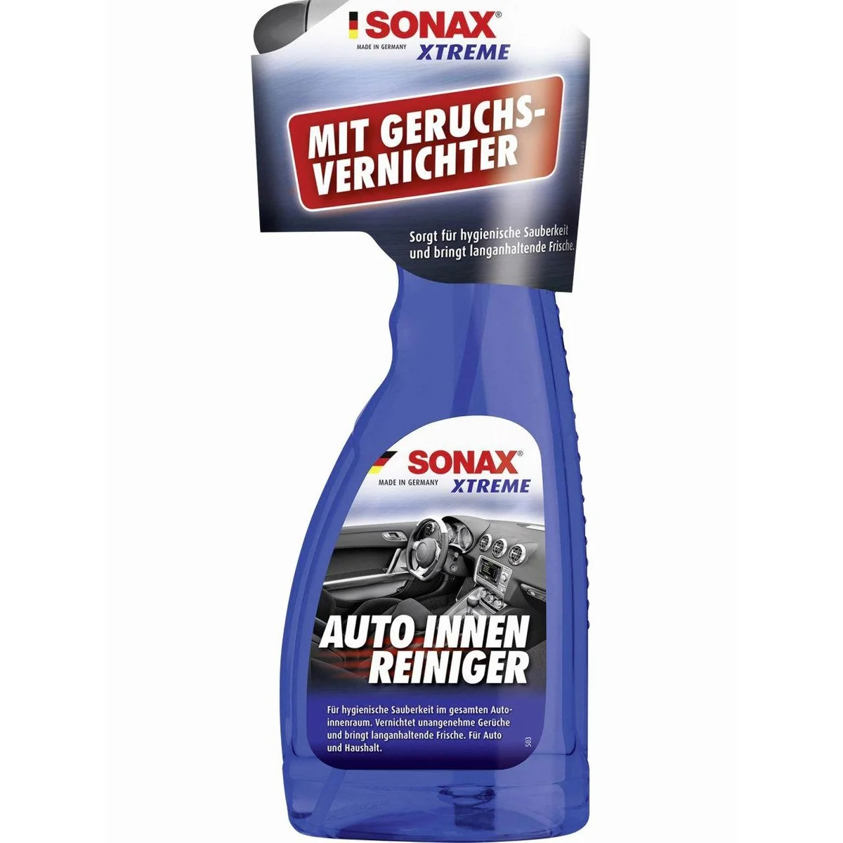 Sonax Xtreme Innenreiniger 500ml, effektive Fleckenentfernung, neutralisiert Gerüche