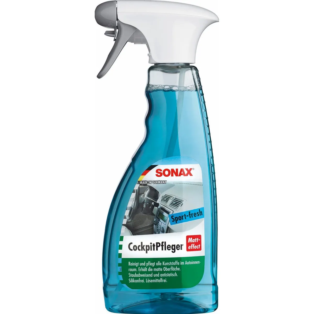 Sonax CockpitPfleger Matteffect, staubabweisend und pflegend — 500 ml