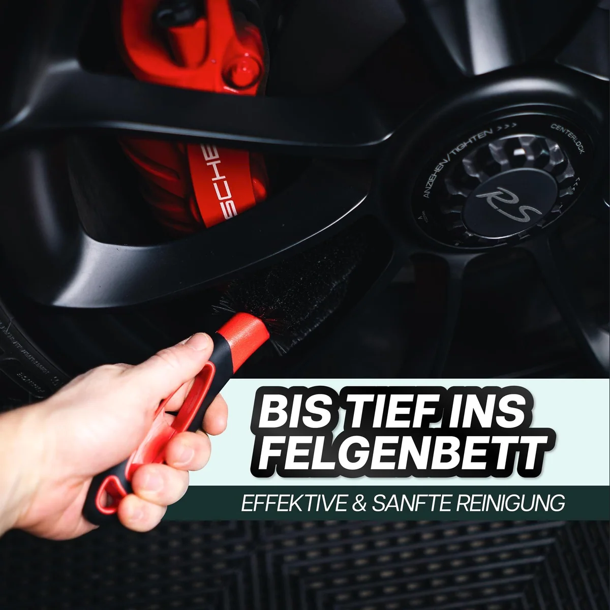 Sonax FelgenBeast 500 ml Set, effektiver Felgenreiniger mit Felgenbürste 4