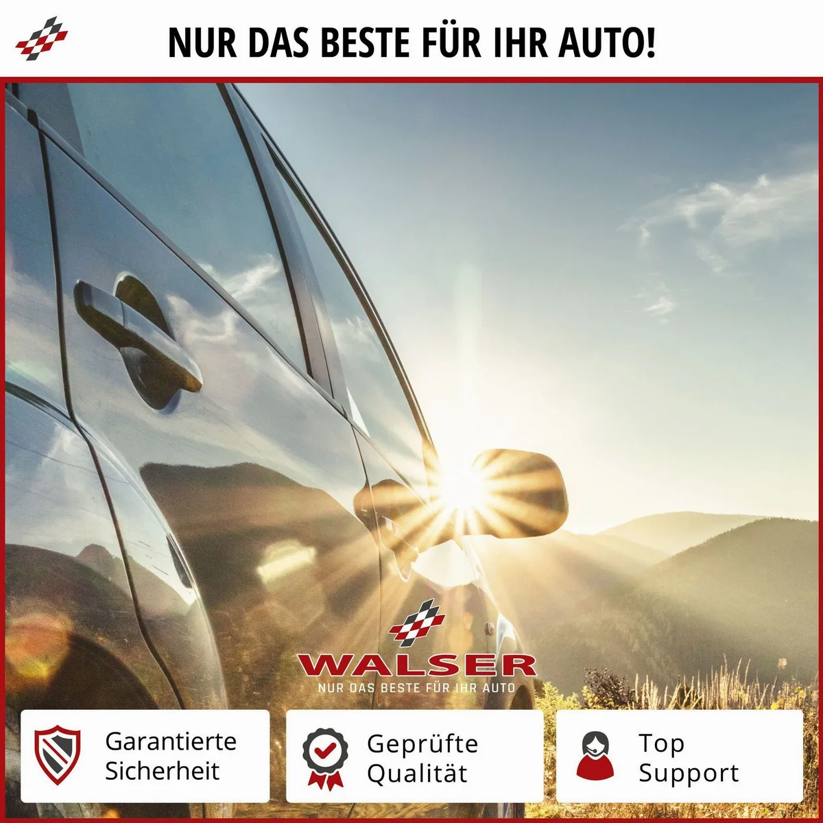 Walser Autosonnenschutz Thermo, optimaler Schutz vor Witterungseinflüssen 4