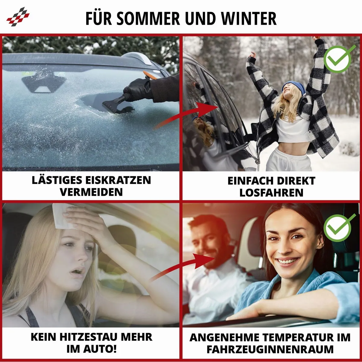 Walser Autosonnenschutz Thermo, optimaler Schutz vor Witterungseinflüssen 5