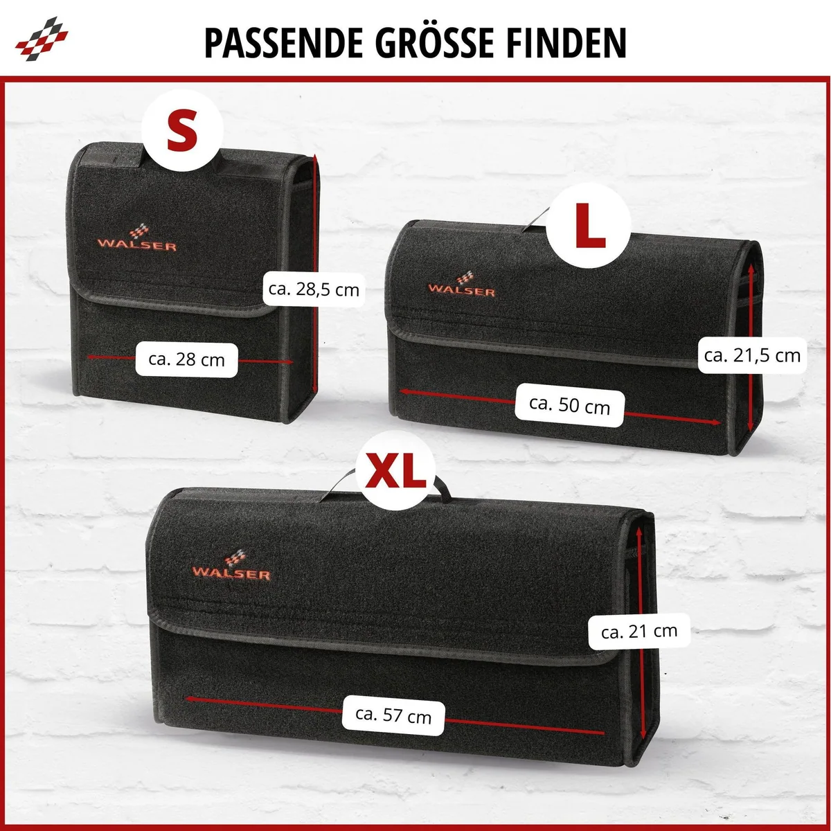 Walser Auto-Rückenlehnenschutz Toolbag Gr.S, praktischer Stauraum, robustes Material 4