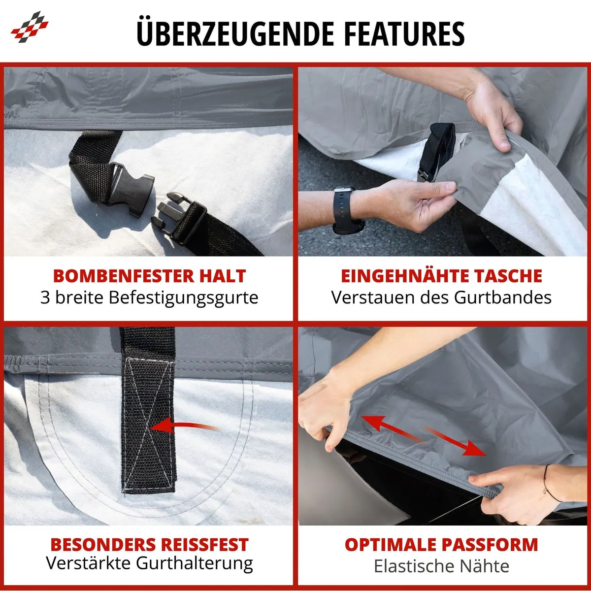 Walser Autoplane All Weather Plus L, wasserdicht, UV-beständig, langlebig 3