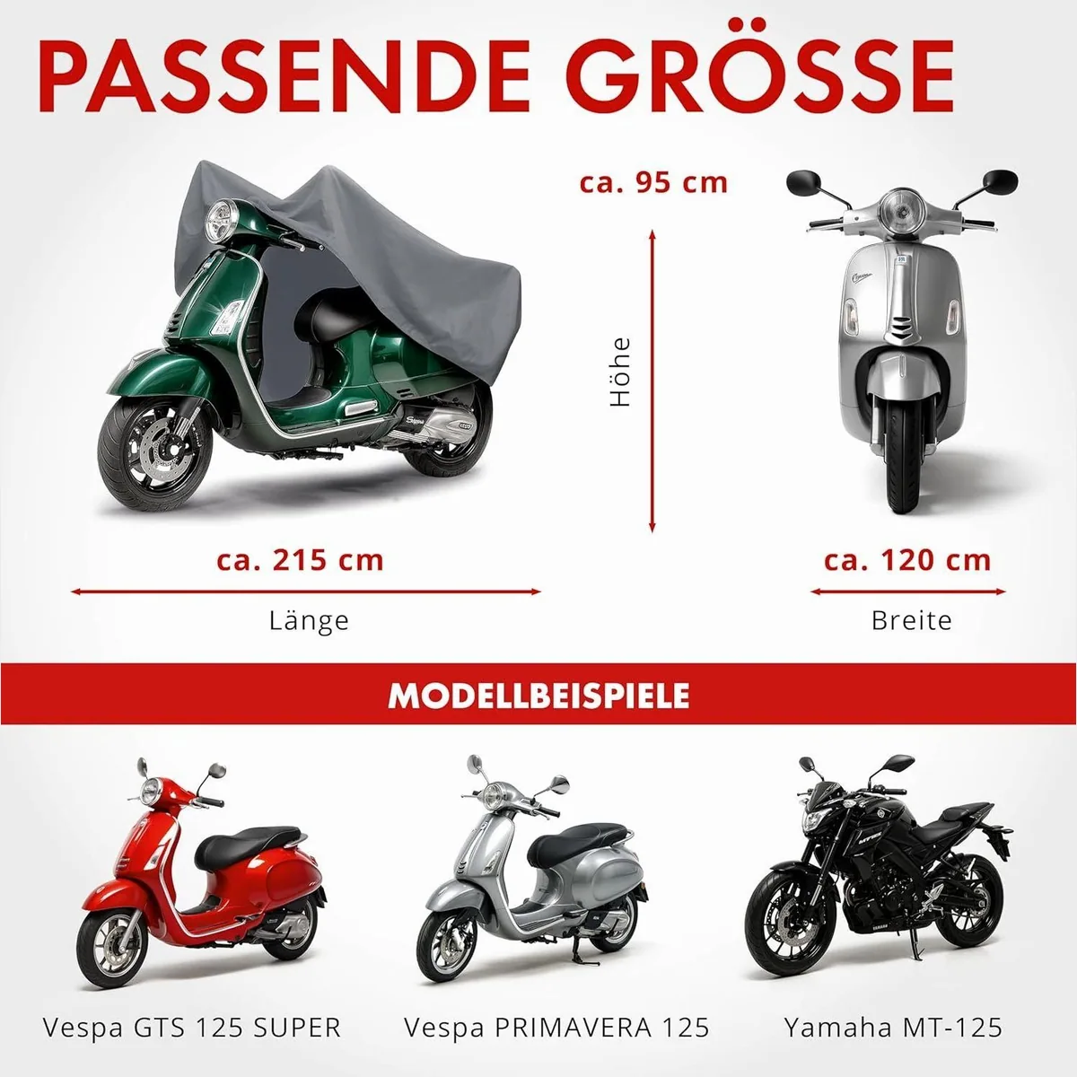Walser Motorradgarage Größe S, wasserdicht und winterfest, optimale Sicherheit 5